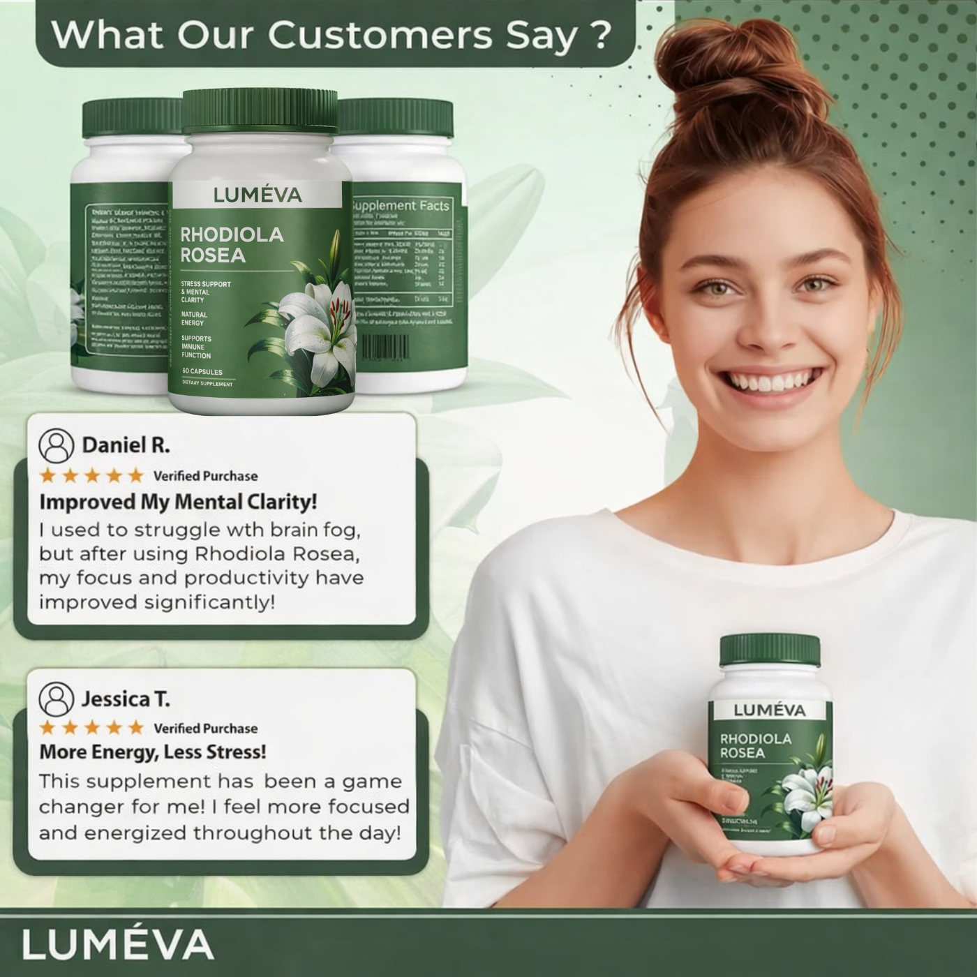 LUMÉVA Rhodiola Rosea