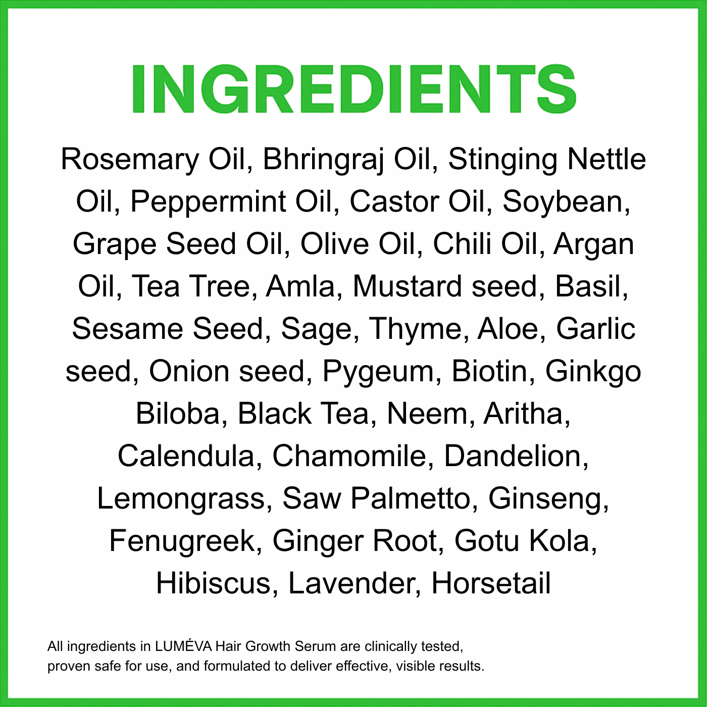 LUMÉVA Hair Growth Serum