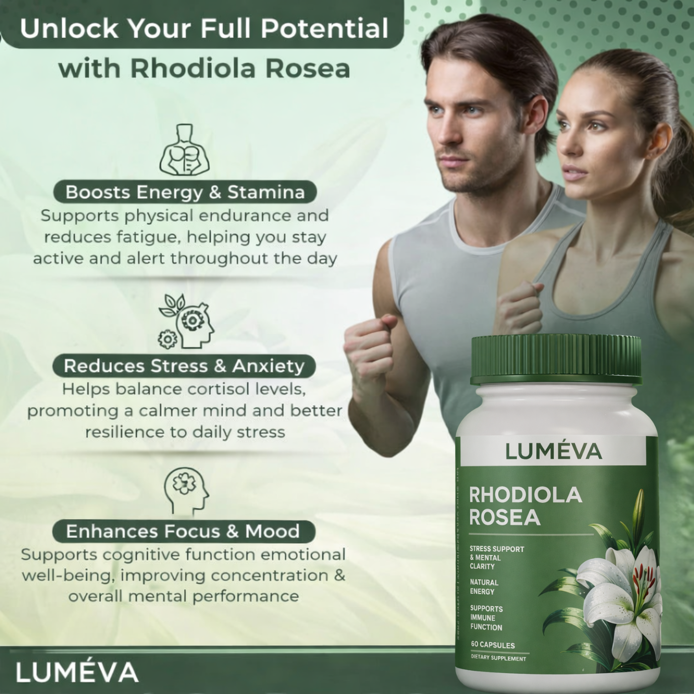 LUMÉVA Rhodiola Rosea